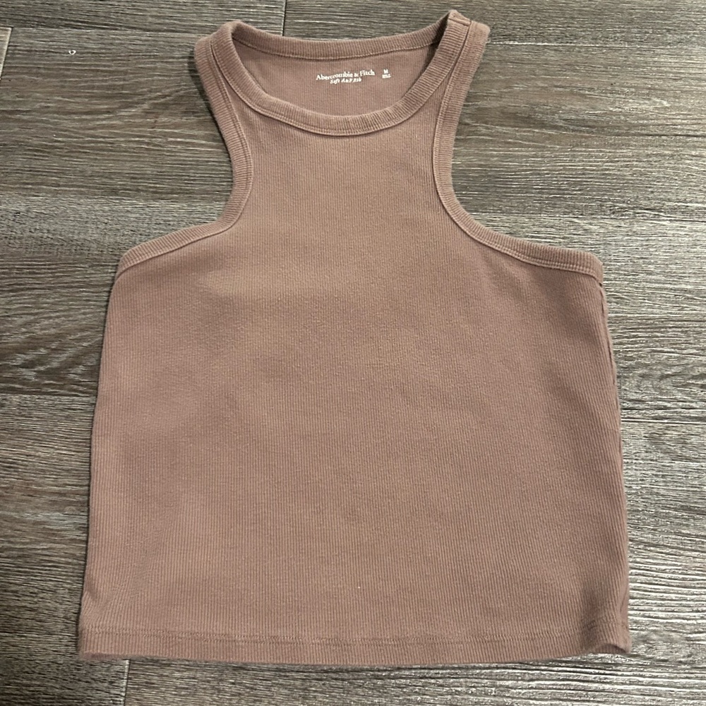 Brown Abercrombie & Fitch tank